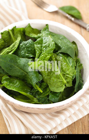 Fresh spinach leaves. Stock Photo
