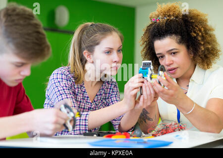 Design and Technology Lesson Stock Photo
