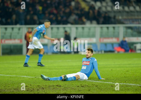 Turin, Italy. 16th Dec, 2017. during the Serie A football match between Torino FC and SSC Napoli at Stadio Olimpico Grande Torino on 16 december, 2017 in Turin, Italy. Credit: Antonio Polia/Alamy Live News Stock Photo