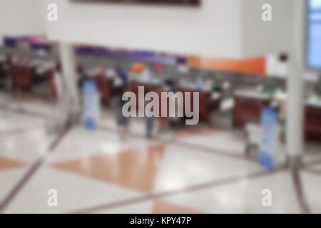 Abstract blurred background of Airport Stock Photo