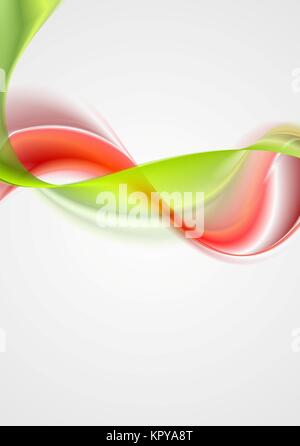 Abstract colorful waves elegant background Stock Photo