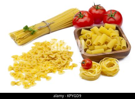pasta ingredients Stock Photo
