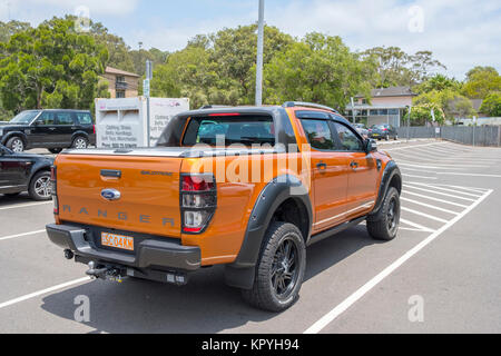 Ford Ranger Wildtrack utility vehicle ute in Sydney,NSW, Australia Stock Photo