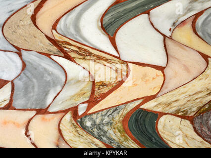 stones mosaic background texture pattern Stock Photo