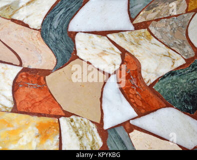 stones mosaic background texture pattern Stock Photo