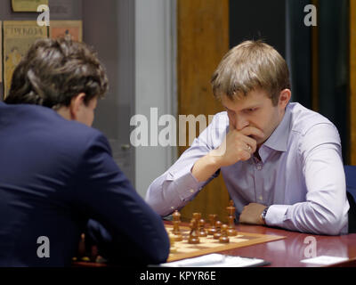 Chess grandmaster Nikita Kirillovich Vitiugov of Russia and