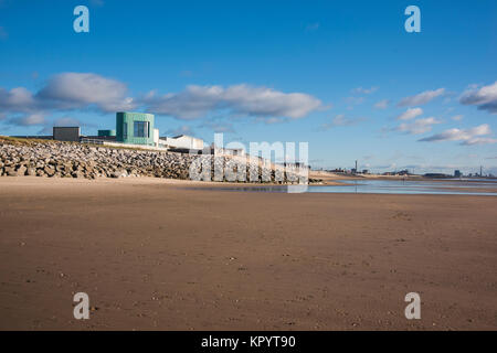 Baglan Bay and Aberavon Sands, West Glamorgan, South Wales, UK. Stock Photo