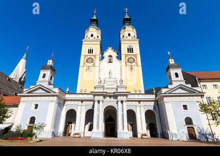 The Duomo or Cathedral of Bressanone-Brixen, a town in South Tyrol, Italy Stock Photo