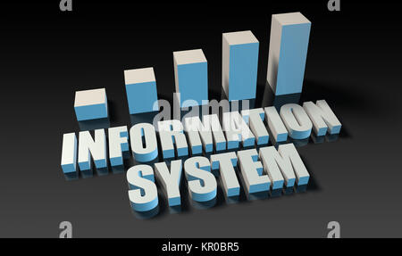 Information system Stock Photo