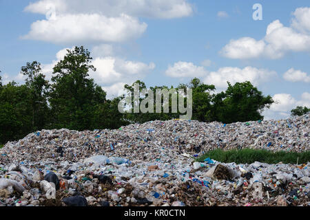 landfill in nature Stock Photo