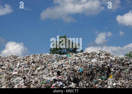 landfill in nature Stock Photo