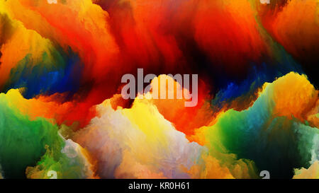 Clouds of Colors Stock Photo