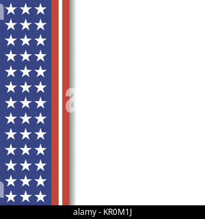 American Flag Background. Stock Photo