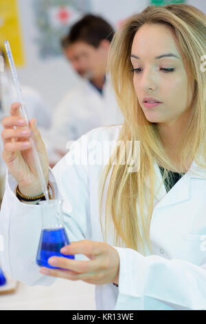 science lab Stock Photo