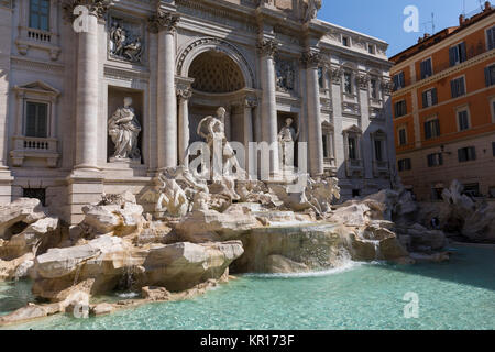 Fontana di Trevi fountain Rome Italy Stock Photo