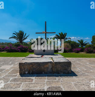 Greece, Crete, Tomb, of, Nikos, Kazantzakis Stock Photo - Alamy