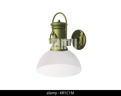 Electric light lamp exposed Stock Photo