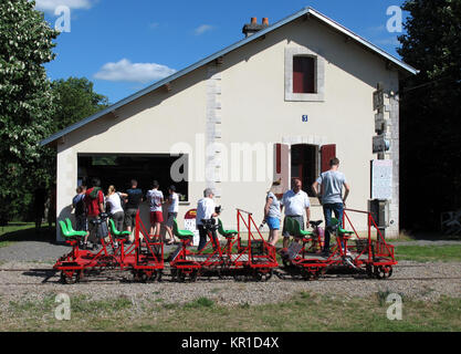 Velo best sale rail roumazieres