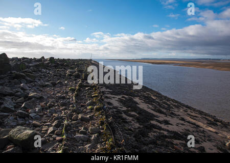 Baglan Bay and Aberavon Sands, West Glamorgan, South Wales, UK. Stock Photo