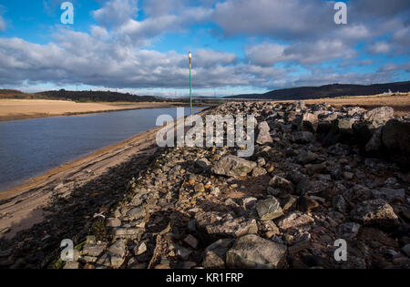 Baglan Bay and Aberavon Sands, West Glamorgan, South Wales, UK. Stock Photo