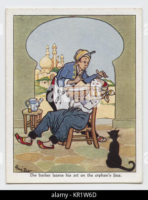 Eastern Proverbs cigarette card by Churchman from 1932 Stock Photo