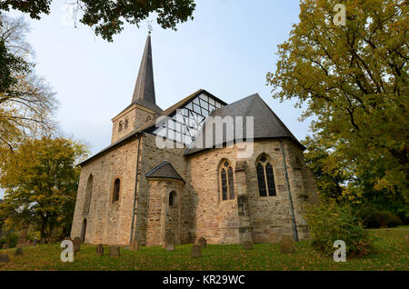 Village church Stiepel, Brockhauser street, Stiepel, Bochum, North Rhine-Westphalia, Germany, Dorfkirche Stiepel, Brockhauser Strasse, Nordrhein-Westf