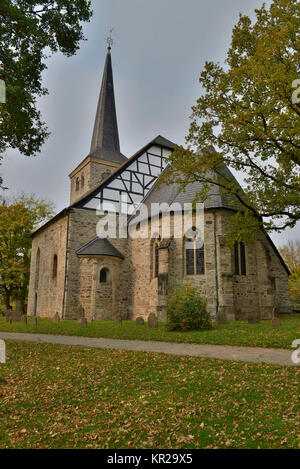 Village church Stiepel, Brockhauser street, Stiepel, Bochum, North Rhine-Westphalia, Germany, Dorfkirche Stiepel, Brockhauser Strasse, Nordrhein-Westf
