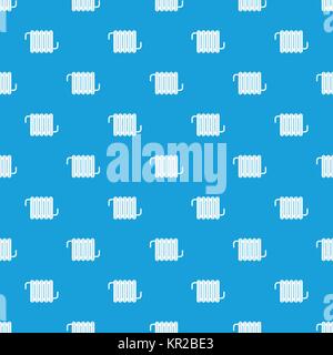Radiator pattern seamless blue Stock Vector