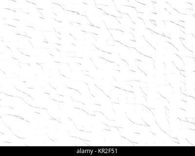 3d redndering scratch wall texture isolated with white Stock Photo