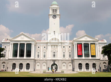 Victoria Theatre and Concert Hall in Singapore Stock Photo