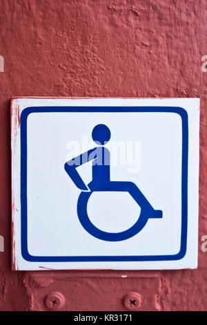 Disabled access sign Stock Photo - Alamy