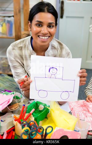 My job is so much fun! Stock Photo