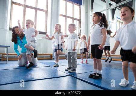 Try and keep balanced! Stock Photo