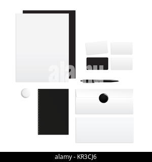 Branding identity Stock Photo