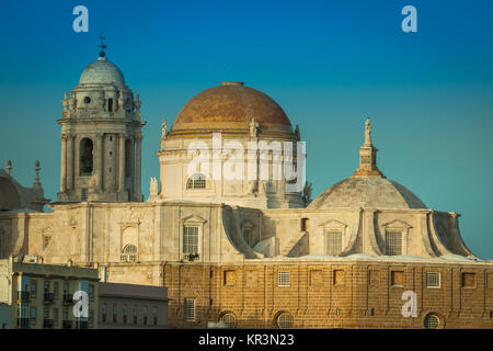 cathredral in cadiz,southern spain Stock Photo