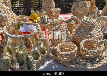 Wum products from Skin corncobs Stock Photo