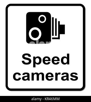 Speed Capture Sign Police speed cameras traffic sign Stock Photo - Alamy
