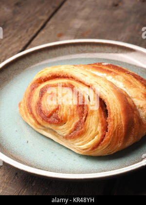 Sweet pastry with cinnamon