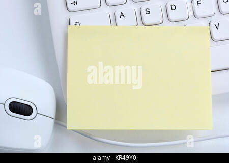 empty notes notes sticky copy space copyspace message business concept office Stock Photo