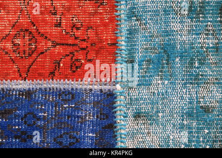 Hand made Turkish Rug Stock Photo