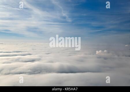 Clouds from above Stock Photo