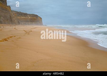 Sandy Ocean Beach Stock Photo