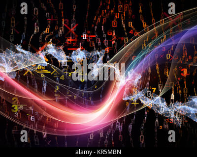 Acceleration of Wave Stock Photo