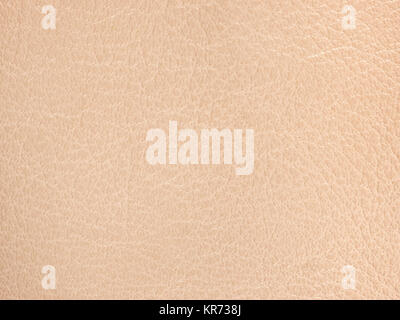 Close up of beige leather texture background Stock Photo