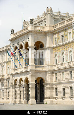 Governmental palace, Trieste, Italy Stock Photo