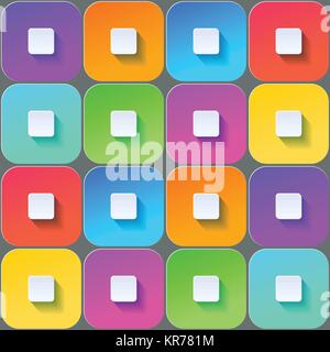 Colored squares. Seamless backfround. Stock Vector