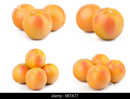Fresh Red Grapefruit Stock Photo