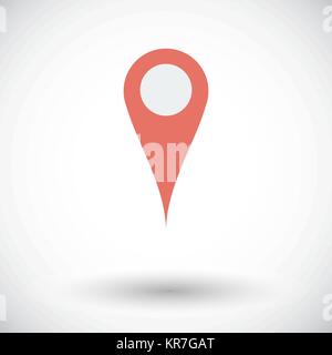 Vector illustration of single pointer icon Stock Vector Image & Art - Alamy