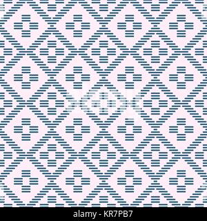 Abstract seamless pattern. Kogin technique. Asian embroidery motif. Japanese traditional ornament. Geometric illustration. Ornament for stitching. For Stock Vector