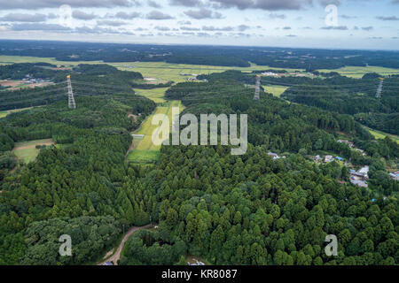 Shimousa Plateau, Tako Town, Katori District, Chiba Prefecture, Japan Stock Photo